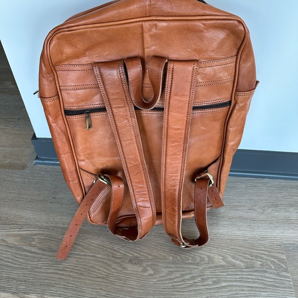 Leather Backpack - Picture 2 of 11